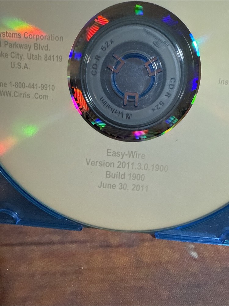 Cirris Systems Corp Easy Wire Station Install CD