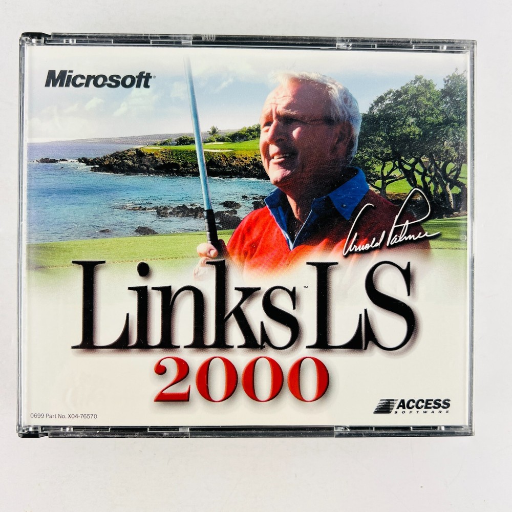 Arnold Palmer Links LS 2000 - PC CD-ROM Golf Simulation Game Software Microsoft