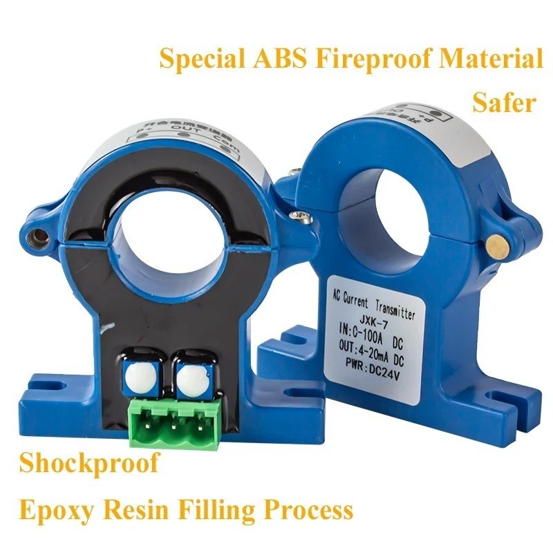Current Transmitter Open Loop Split Core AC DC 50A 100A 500A 1000A Hall Sensor
