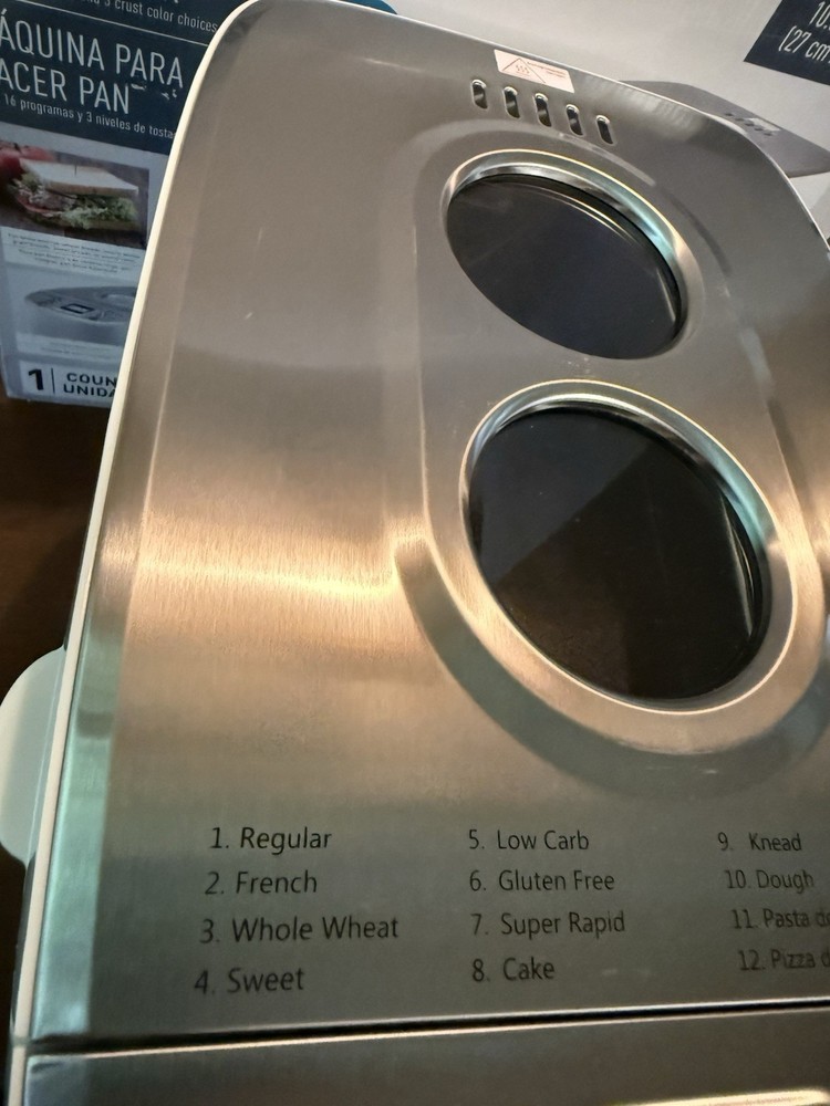 SilverCrest SBB 850 D2 Large Bread Maker in White 16 Programs Tested See Video