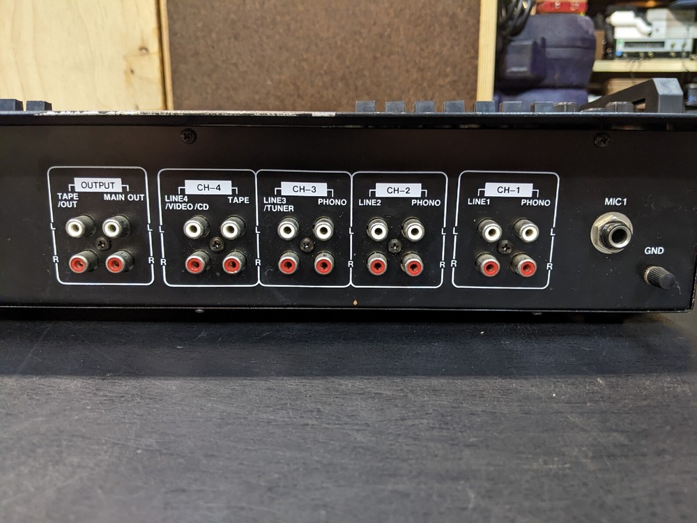 Lineartech SL-3100A Stereo preamp mixer/EQ