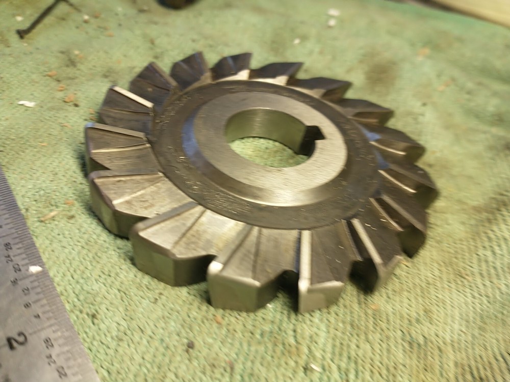 NIAGARA 4X.39" 1"-KEYED BORE SIDE MILLING CUTTER