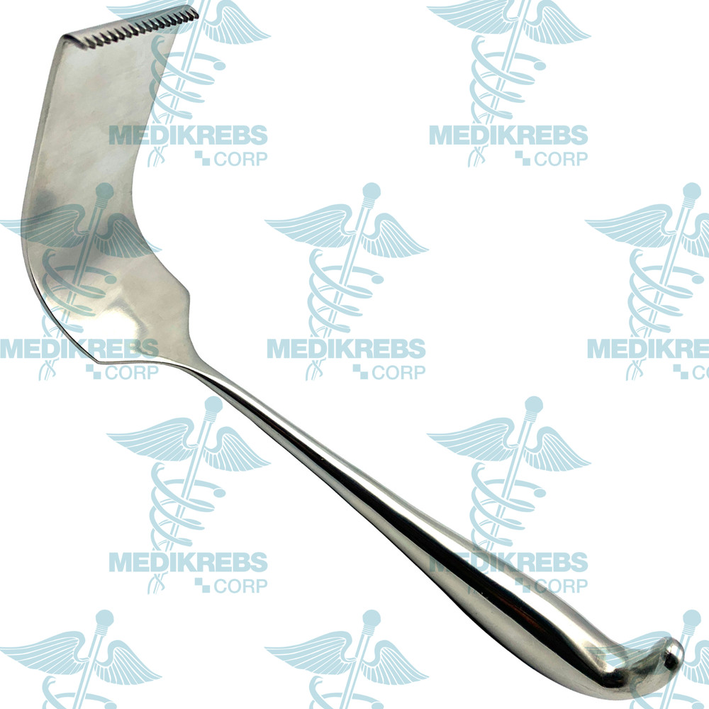 Meyerding Retractor 100x50mm Blade w/teeth 25cm