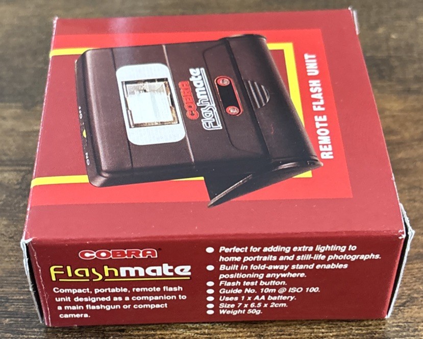 Cobra Flashmate Free Standing Wireless Slave Remote Pocket Camera Flash