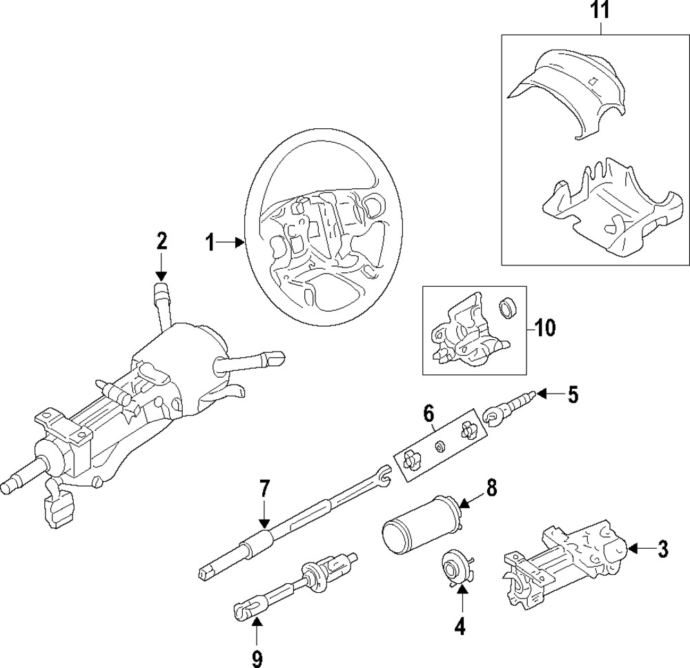 Genuine GM Steering Column 15849558