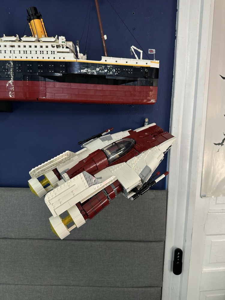 Wall Mount Display For LEGO Star Wars UCS A-Wing