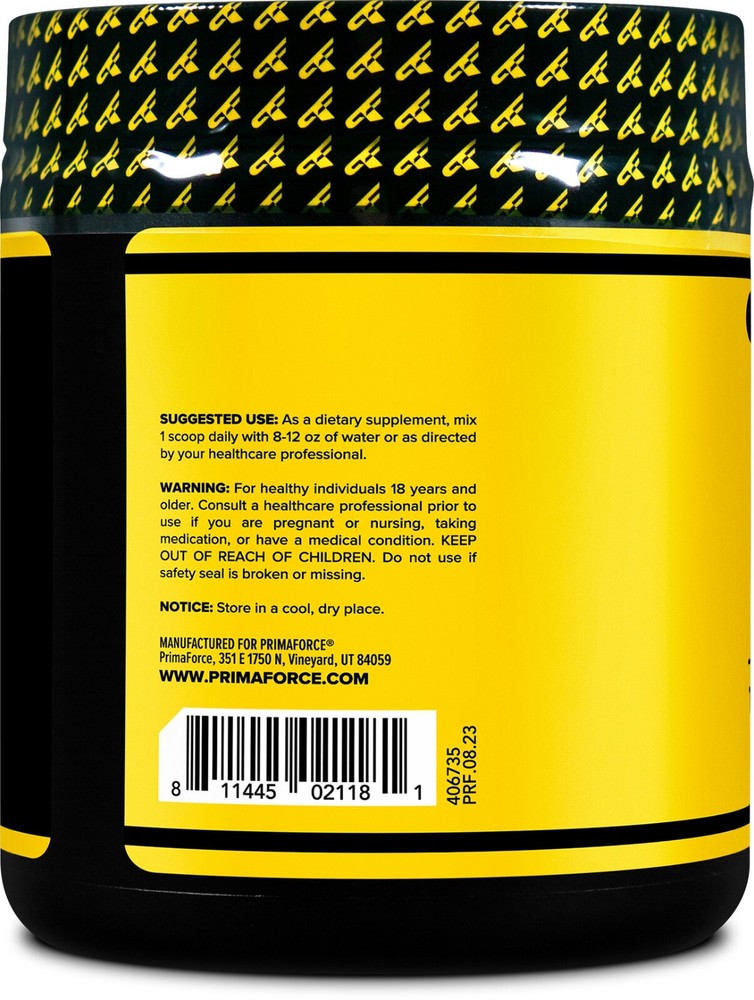 PrimaForce L-Arginine Complex Powder (30 Servings Per Bottle) (Peach Mango)