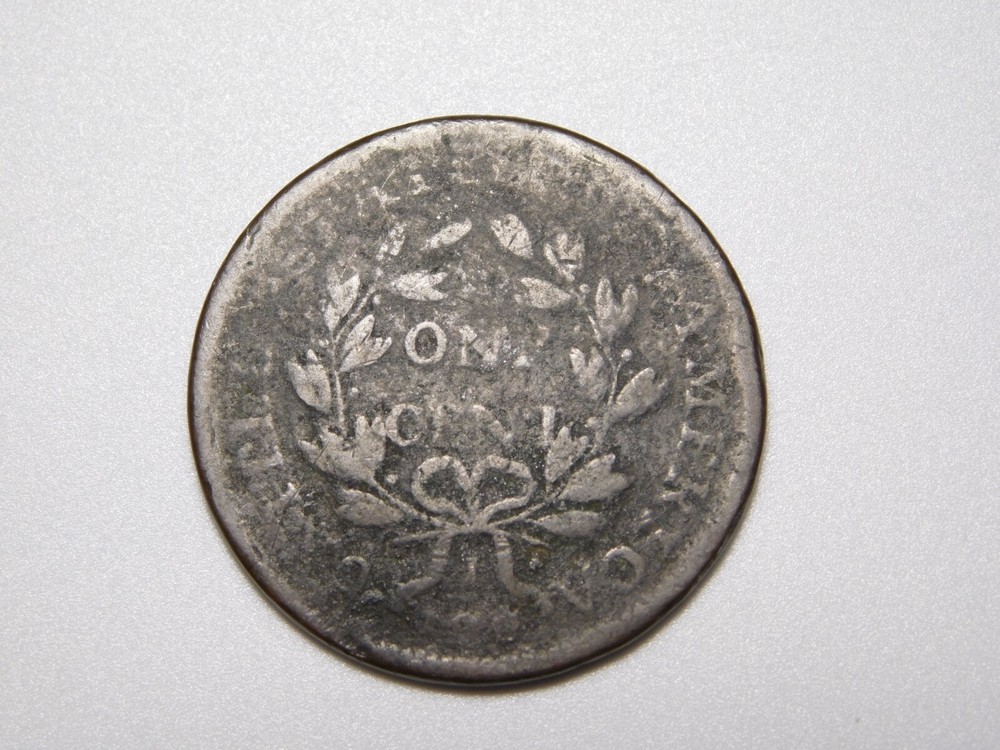 VINTAGE US COINS 1798 DRAPED BUST LARGE CENT
