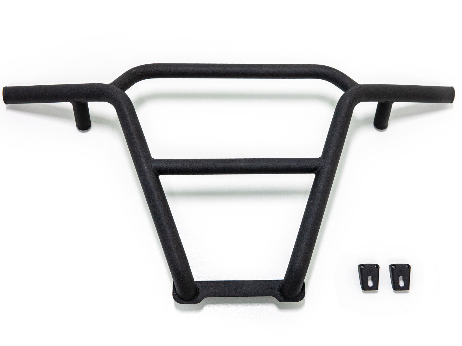 SuperATV Rear Bumper for Kawasaki Teryx KRX 1000 (2020+) - Wrinkle Black