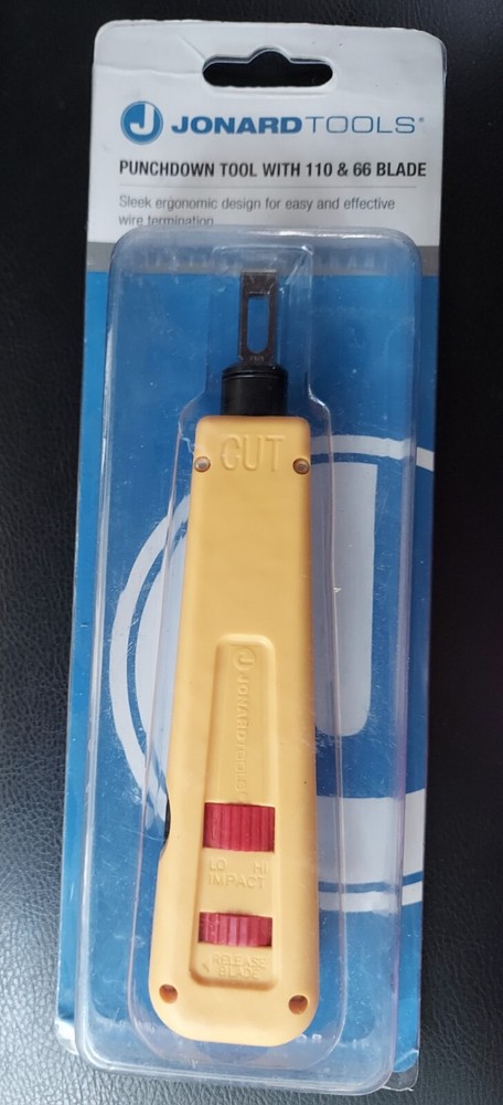 Jonard Tools Epd-91461 Punchdown Tool With 110 & 66 Blade NEW