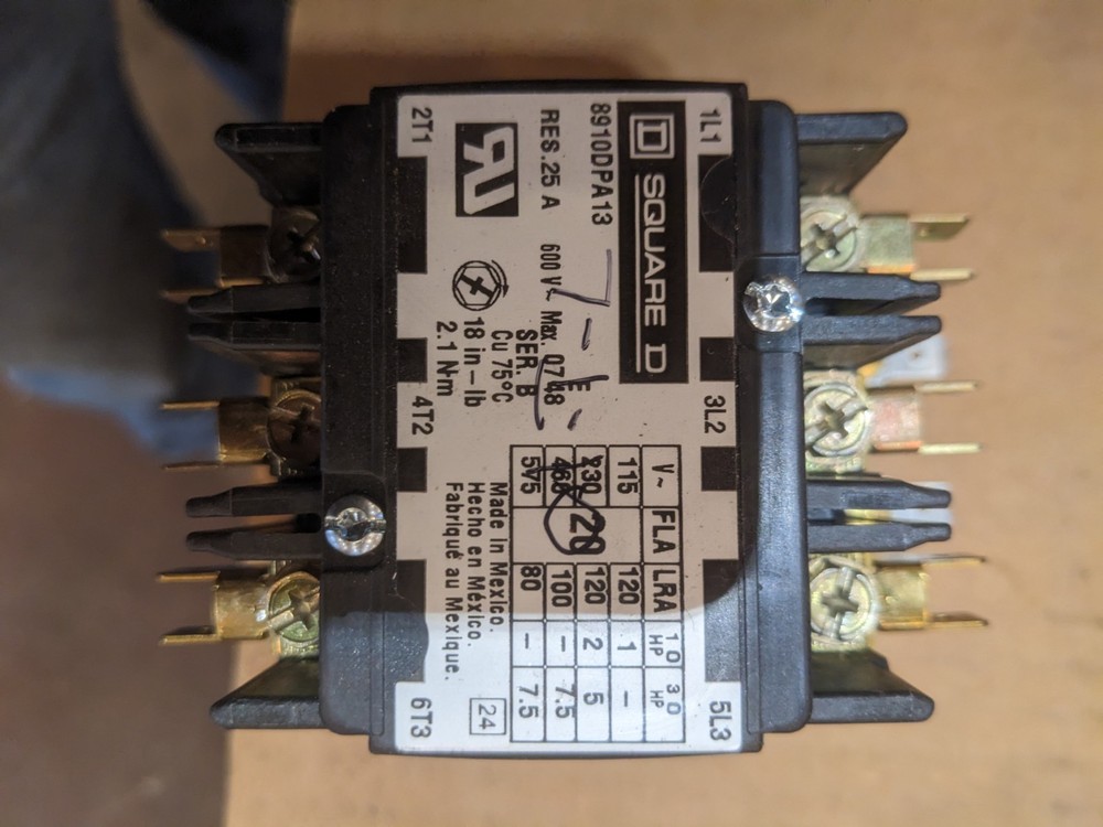 Crydom D53TP25D 3 Phase Solid State Relay Contactors Reactor