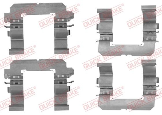 Accessory Kit, disc brake pad QUICK BRAKE 109-1756