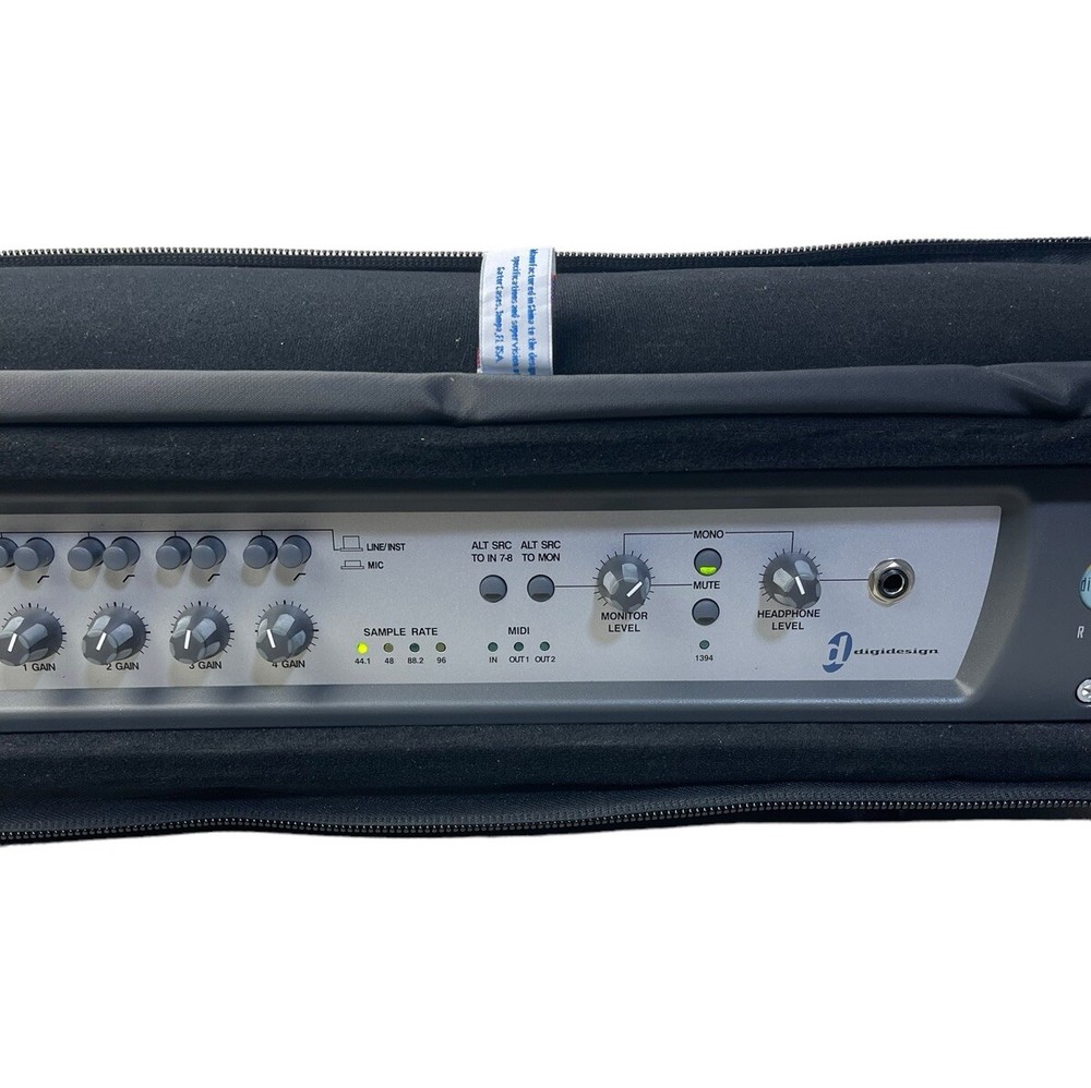 Digidesign Digi 002 Rack Firewire Audio Midi Digital Recording Interface MX002RK