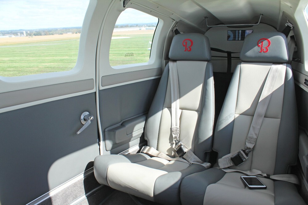 Grumman Tiger/Cheetah custom leather interior