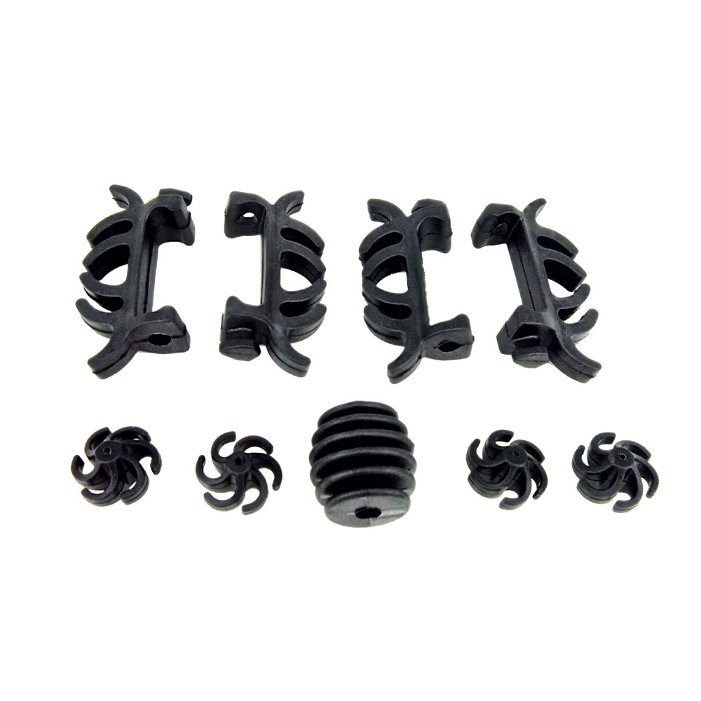 Archery Compound Bow Limb Stabilizer Rubber Limb Shock Dampener Silencer Set