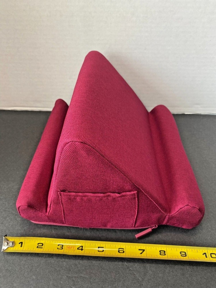 New Dual Angle Tablet Pillow w/Memory Foam Tablet Electronic Holder