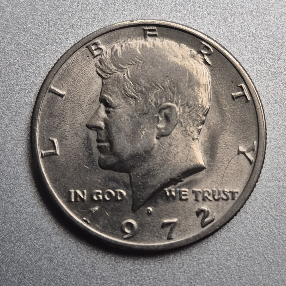1972 P & D Kennedy Half Dollar