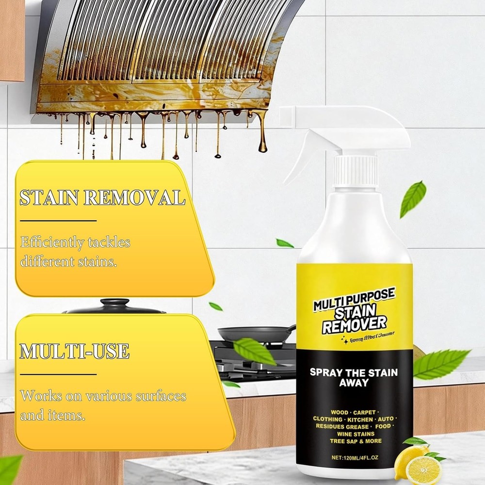 2Pcs Alien Multi-Purpose Stain Remover, All Purpose Cleaner Spray, Powerful Clea