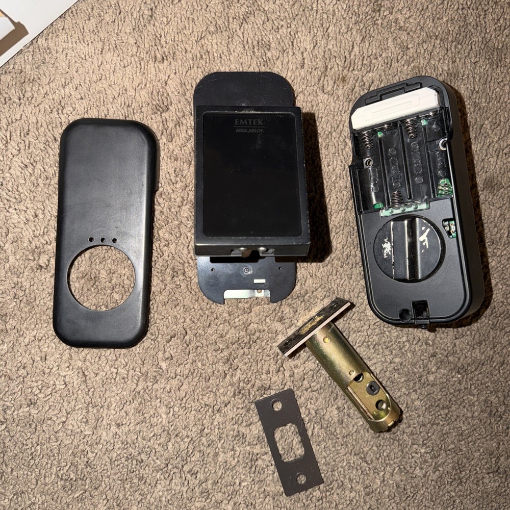 Emtek Smart Touchscreen Deadbolt EMPowered Missing Parts