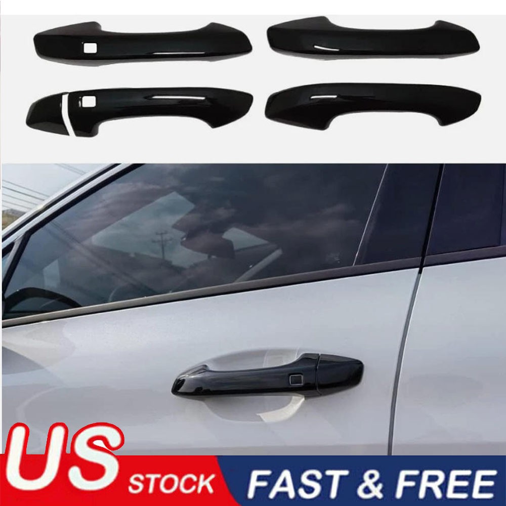ABS Gloss Black Exterior Door Handle Cover Trim For Kia K5 2021-2026 Accessories