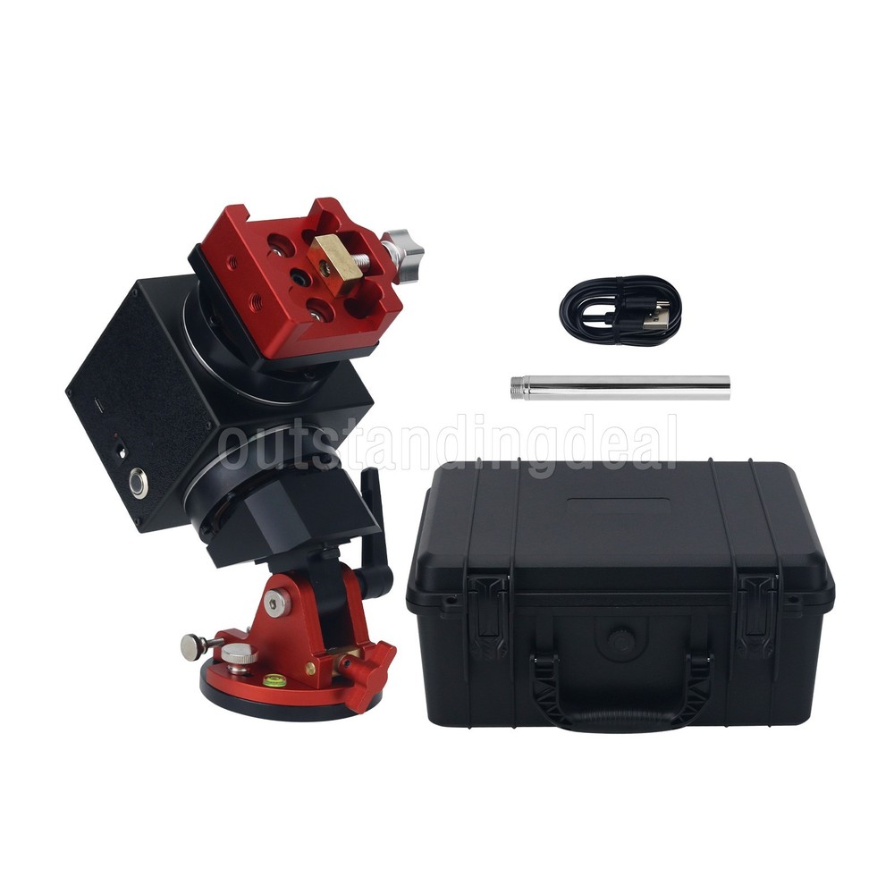 Mini Dual-axis 14 Harmonic Equatorial Mount with Shell and Electromagnetic Brake