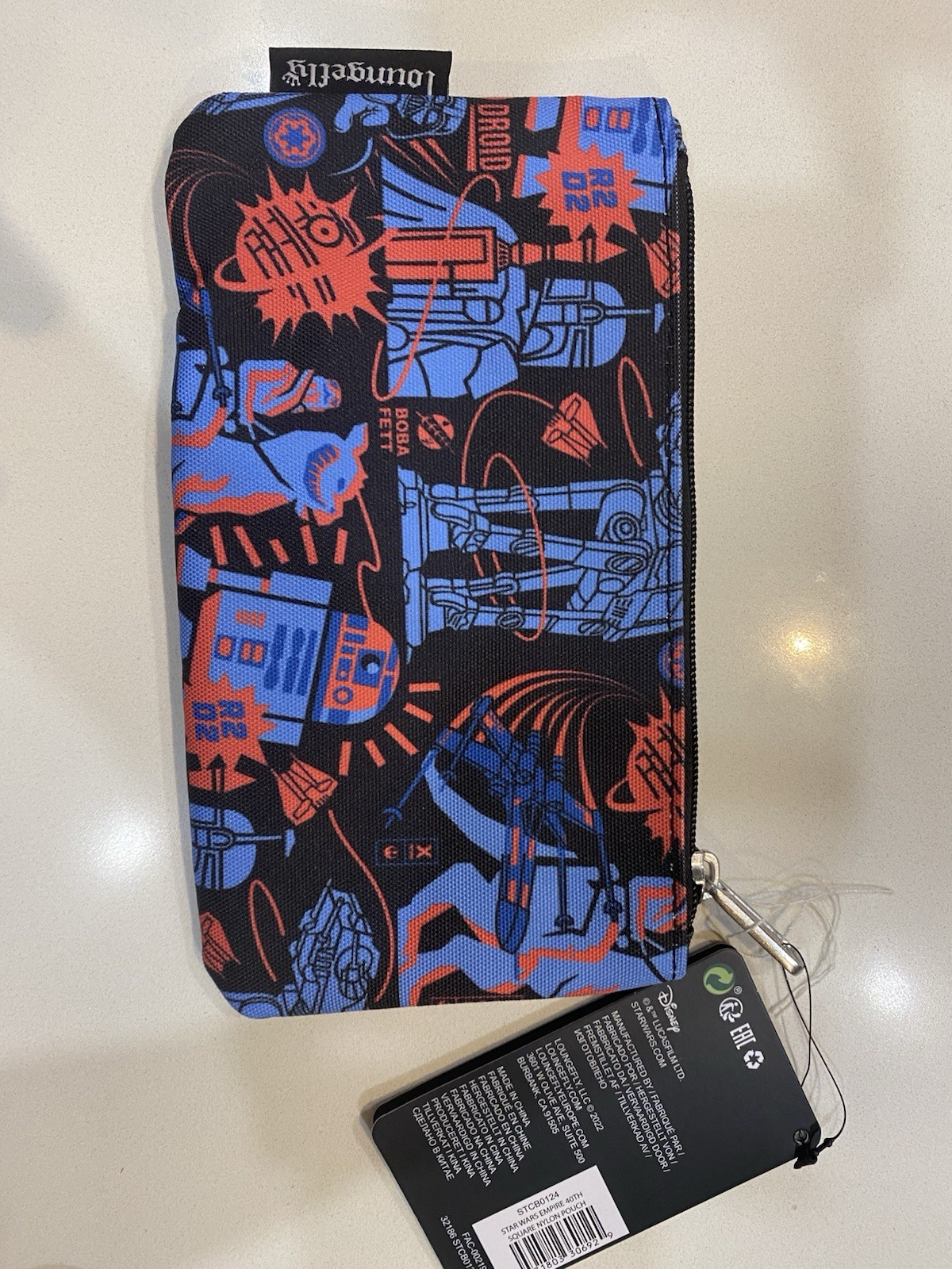 Star Wars Hoth Loungefly Zipper Pouch/Cosmetic Pouch BNWT