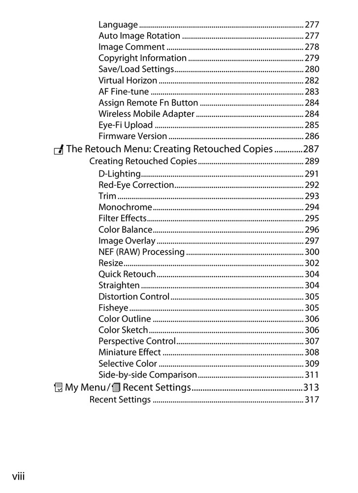 Nikon Df — User Manual Owners Guide Reference — 394 Pages — Half Size 5.5x8.5