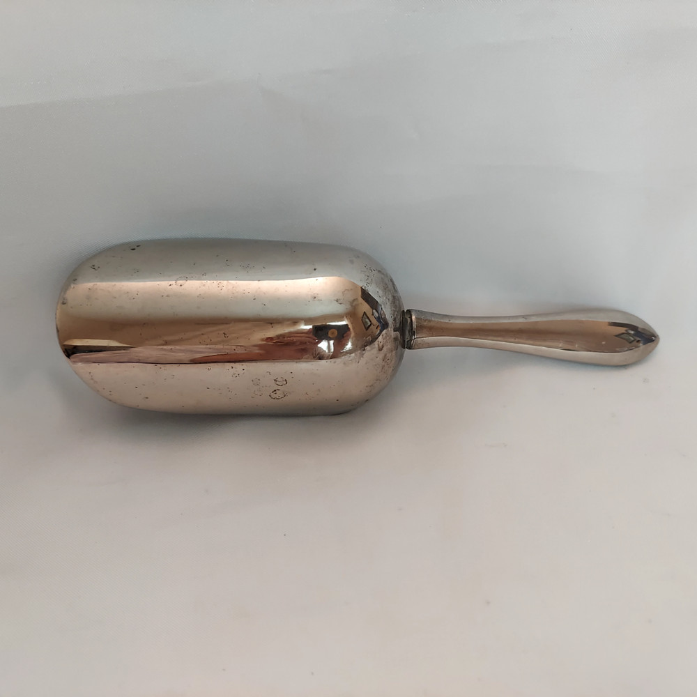 Vintage Ice Sugar Candy Scoop 8.5” Silver Toned Silverware Barware Kitchen