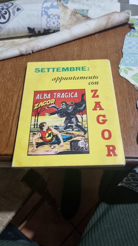 ZAGOR ZENITH ORIGINAL NO. 137 EXCELLENT CONDITION