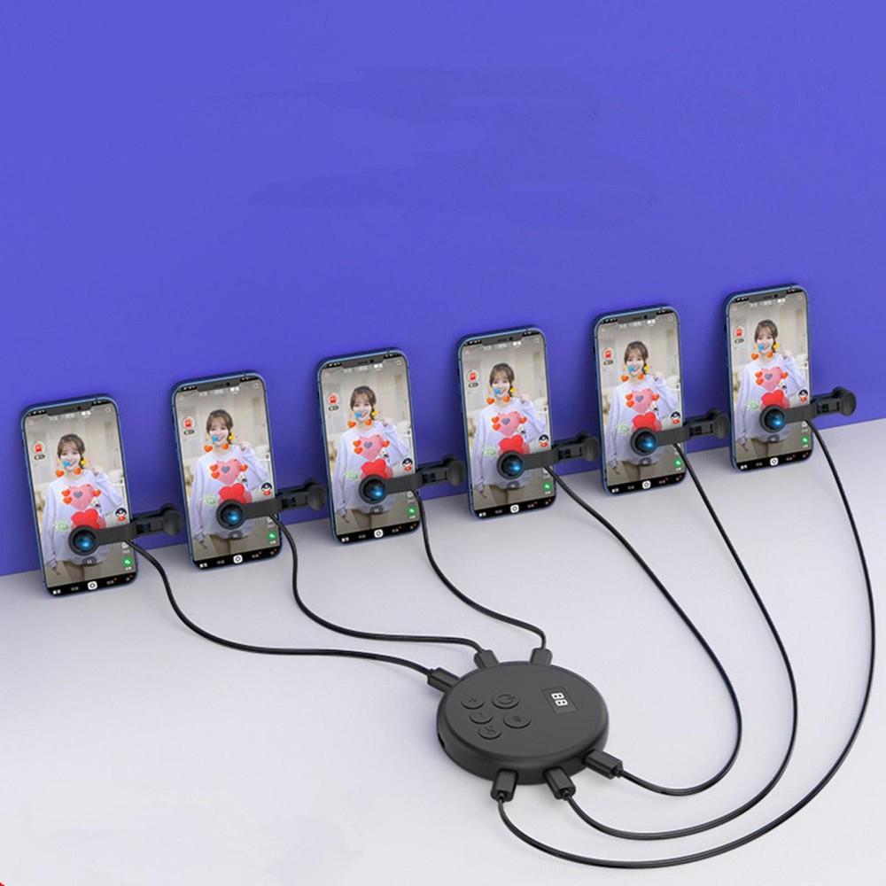 Phone Screen Auto Clicker Simulated Finger Mute Connect Auto Point Device tt