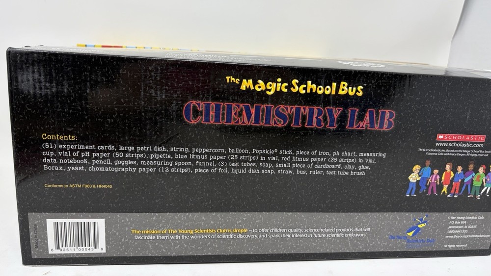 READ The Magic School Bus - Chemistry Lab