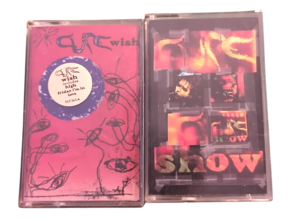 two cassette the cure bundle wish and snow