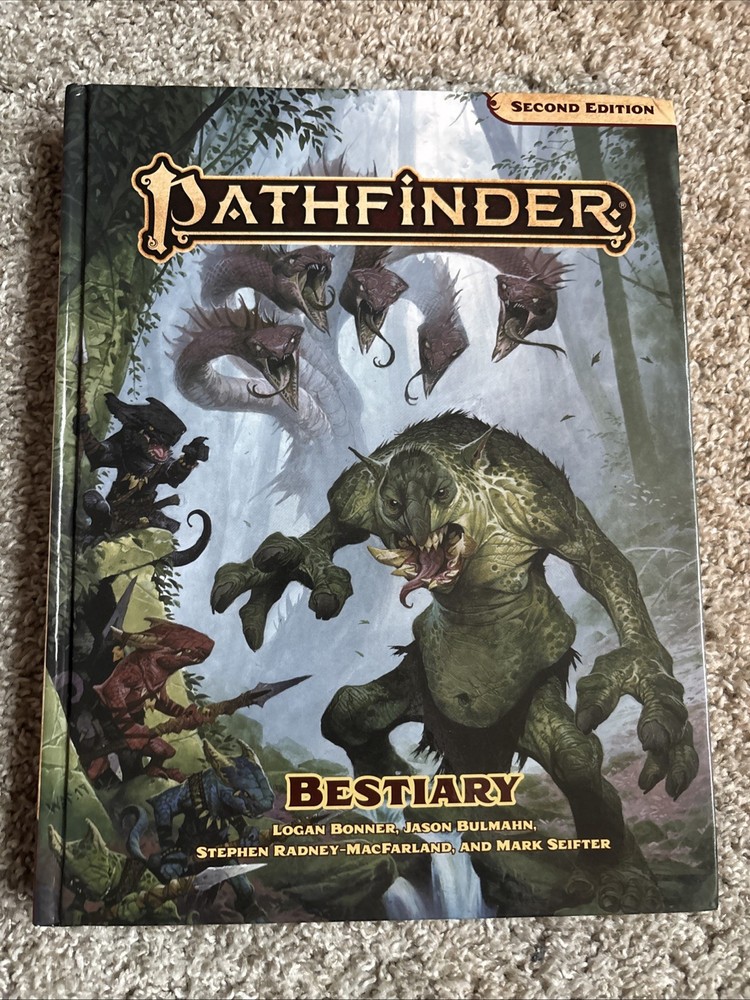 Paizo Pathfinder 2E Bestiary (2nd Ed)