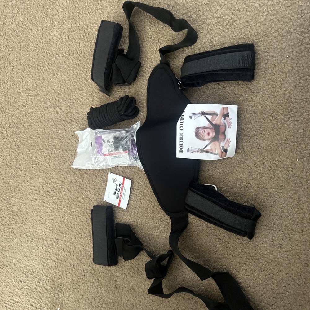 Bondage and vibrator