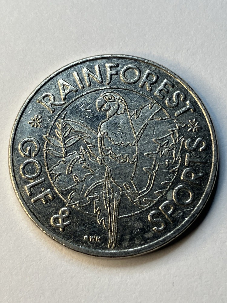 Scarce Rainforest Cafe Arcade Token #uh1