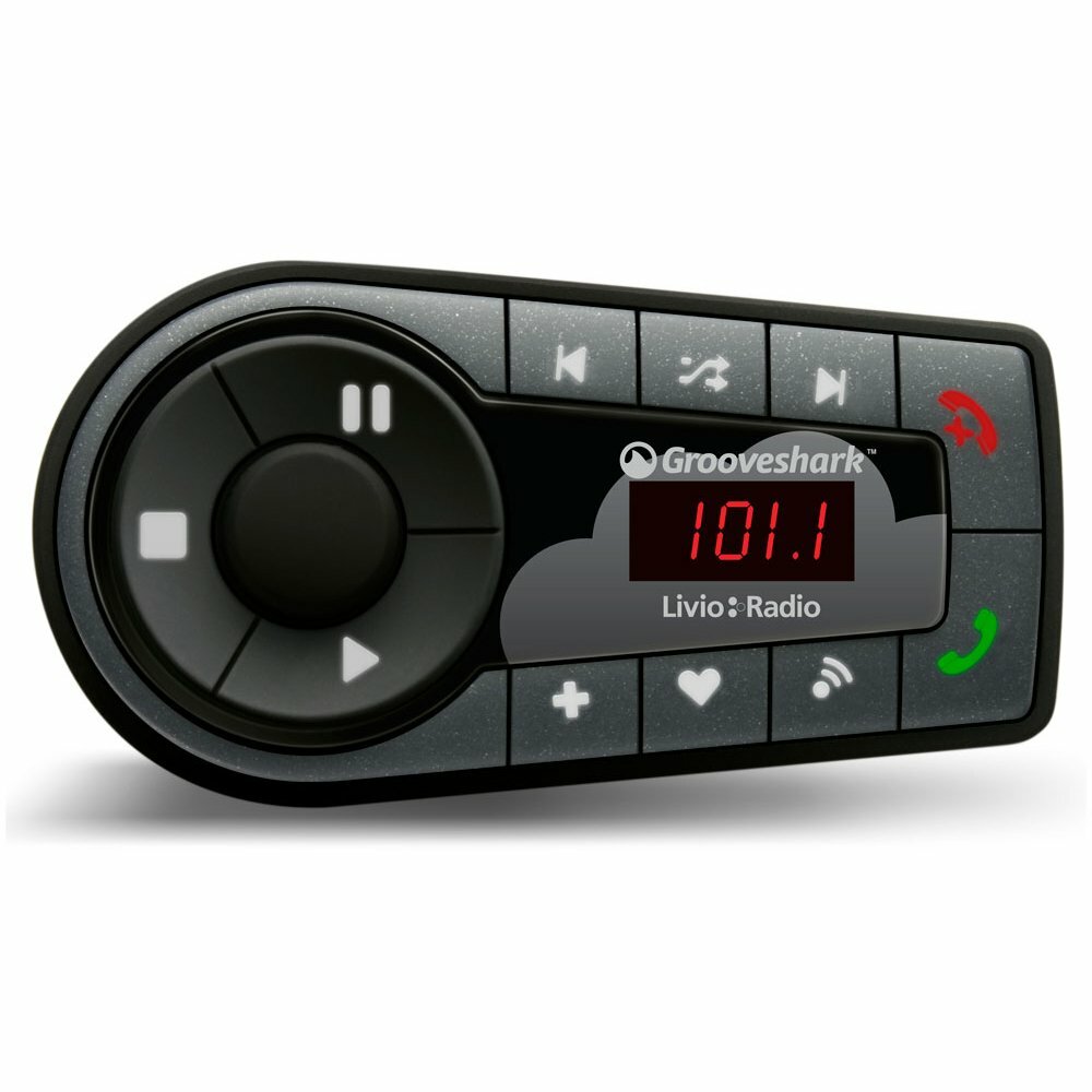 Livio Radio LVC03G Grooveshark Bluetooth Car Kit for Android