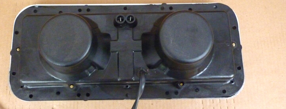Dual Square Headlight Assemblies 12V, (Peterbilt, Kenworth, Freightliner)