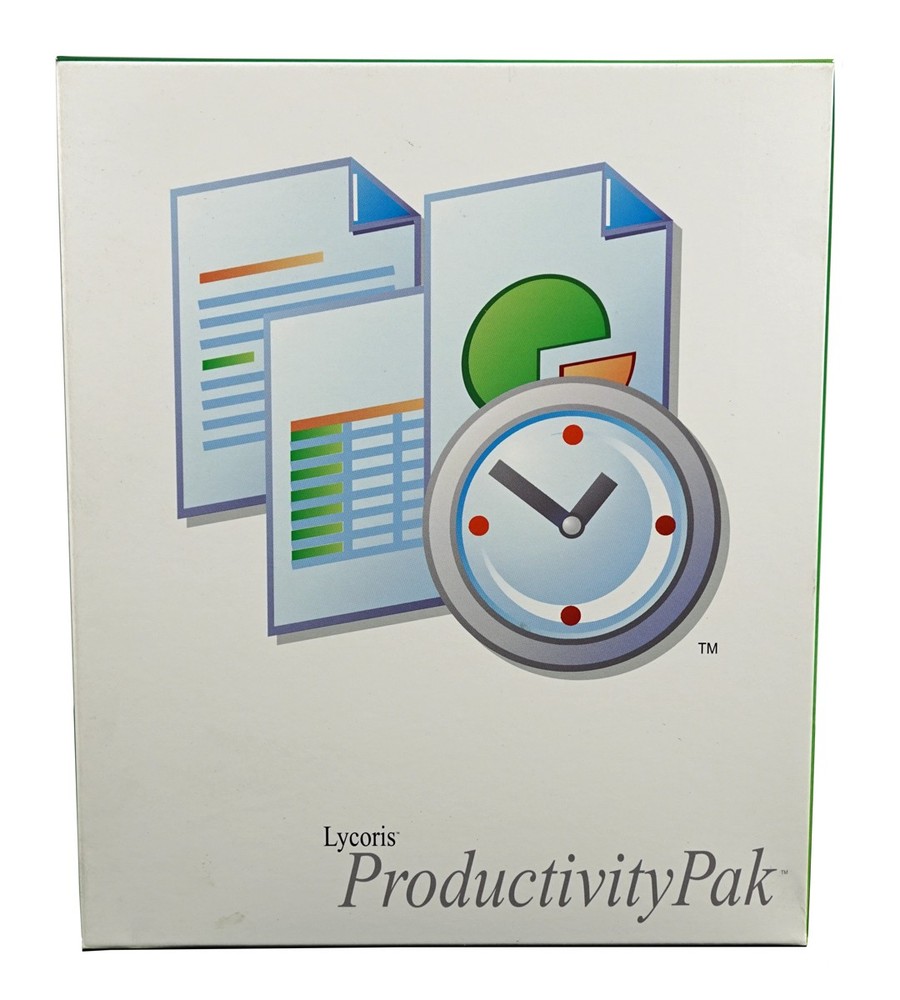 Lycoris Productivity Pak Office Suite - documents created are in open XML format
