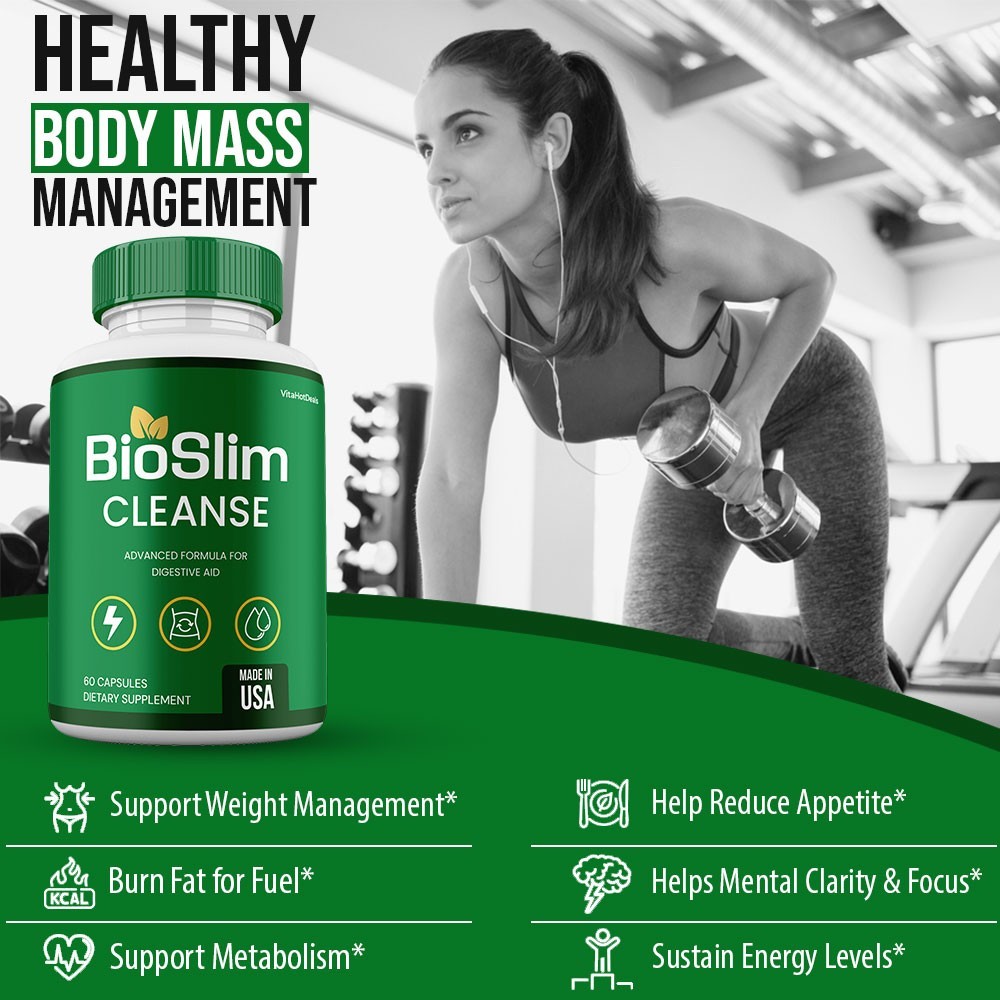 BioSlim Capsules, Advanced Formula, Bio Slim Cleanse Supplement (10 pack)