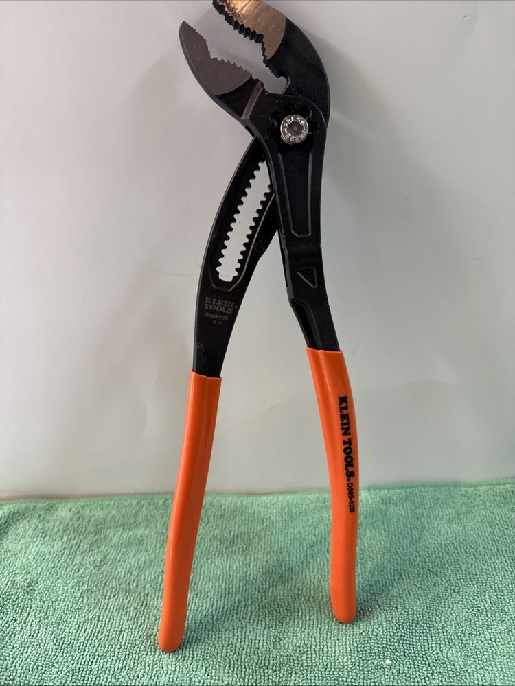 KLEIN TOOLS D505-12B Quick-Adjust Klaw Pump Pliers