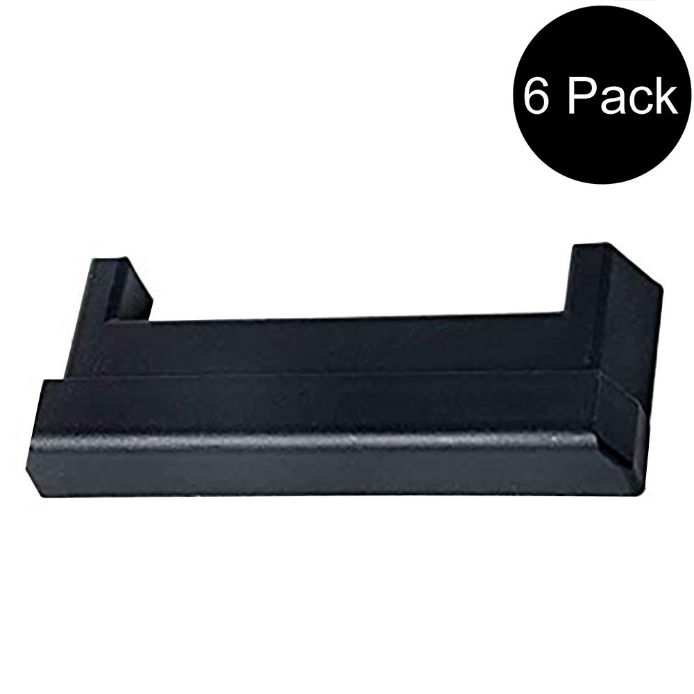 (6) E-Track Plastic End Cap for Horizontal E-Track Tie-Down Rail Systems