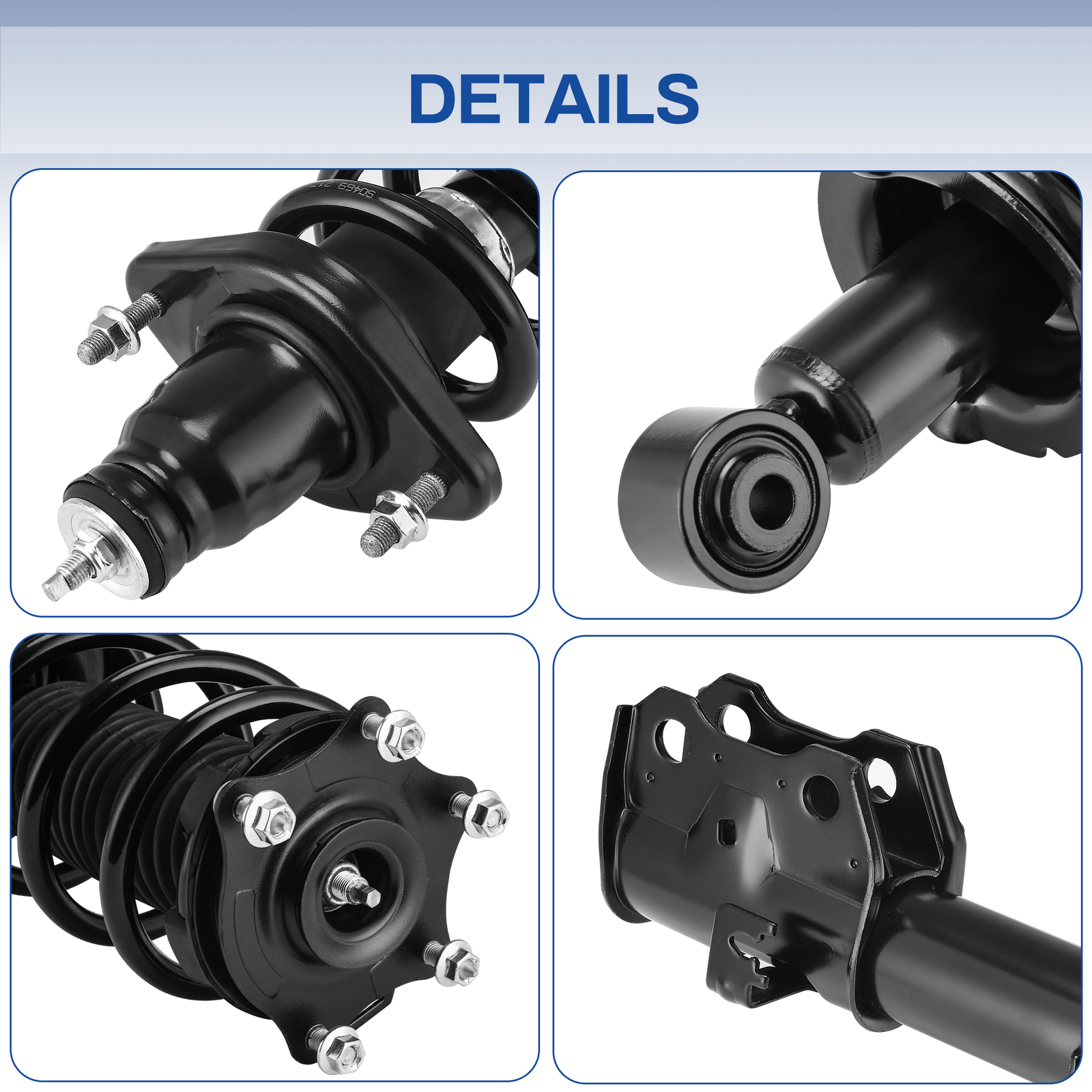 Set(4) Front Struts & Rear Shocks Assembly For 2007- 2011 Honda CRV CR-V 2.4L
