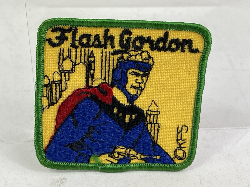FLASH  GORDON  PATCH Unused Embroidered Vintage