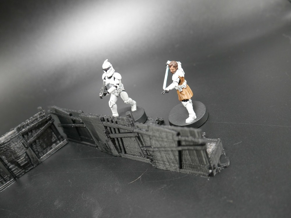 Tabletop Terrain 3D Printed Fallout Style Look Out Posts