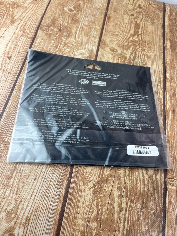 Harley Davidson Ride Free 2015 sew on patch motorcycle eagle flag