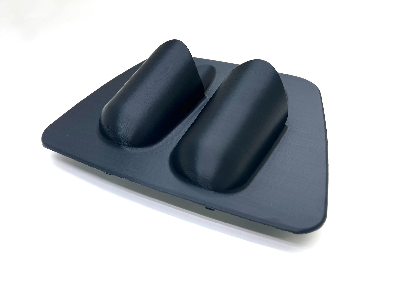 DUAL CENTER GAUGE PODS -2002-2007 Subaru WRX STI Impreza Gauge Pods - ABS Black