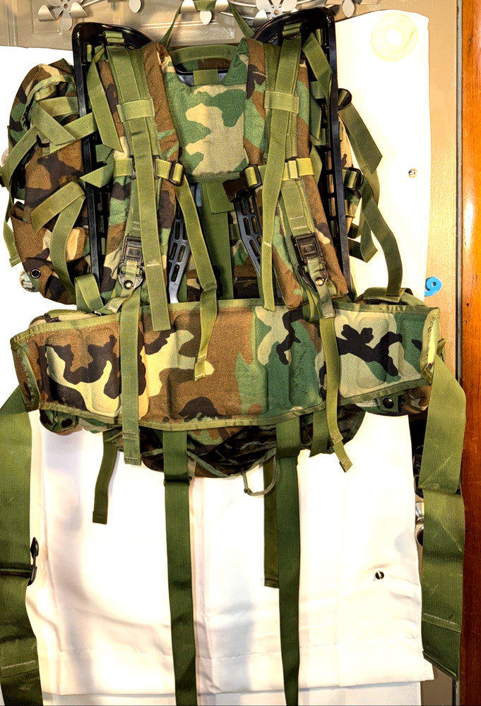 COMPLETE SET OCP MOLLE II LARGE RUCKSACK MULTICAM Pack BACKPACK ARMY USGI ISSUE