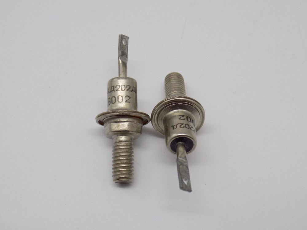 10x KD202D Diode 200V 5A USSR  КД202Д NOS
