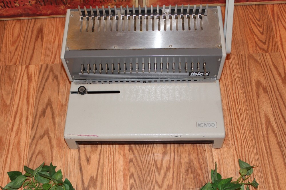 KOMBO HEAVY DUTY HOLE PUNCH & BINDING MACHINE!