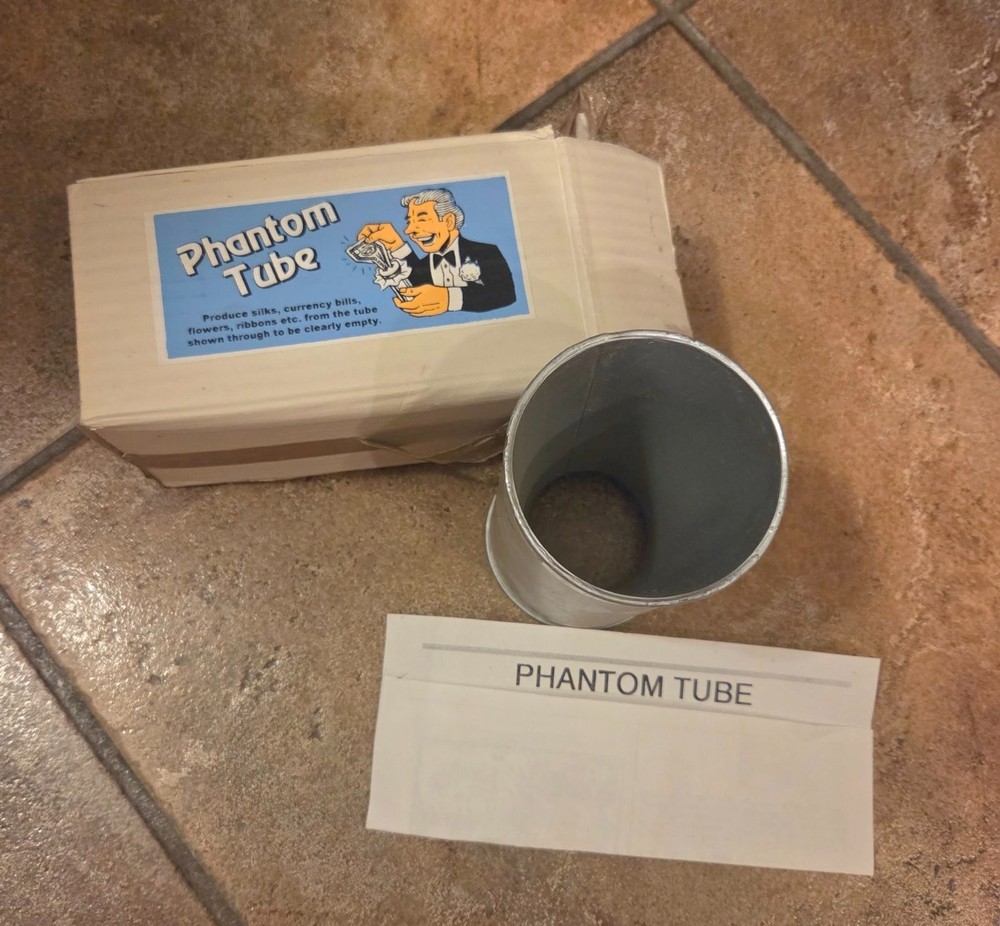 Deluxe Phantom/Ghost Tube Magic Mentalism Tricks